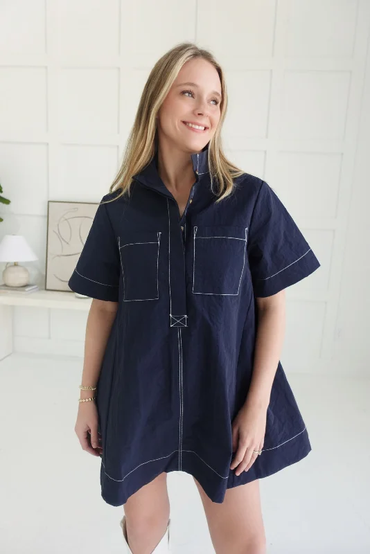 Narrow Path Mini Dress