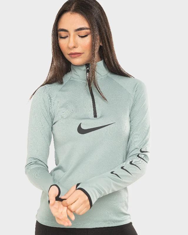 NIKE LEVEL LONG SLEEVE SHIRT Comfortable Fitted Short Sleeve