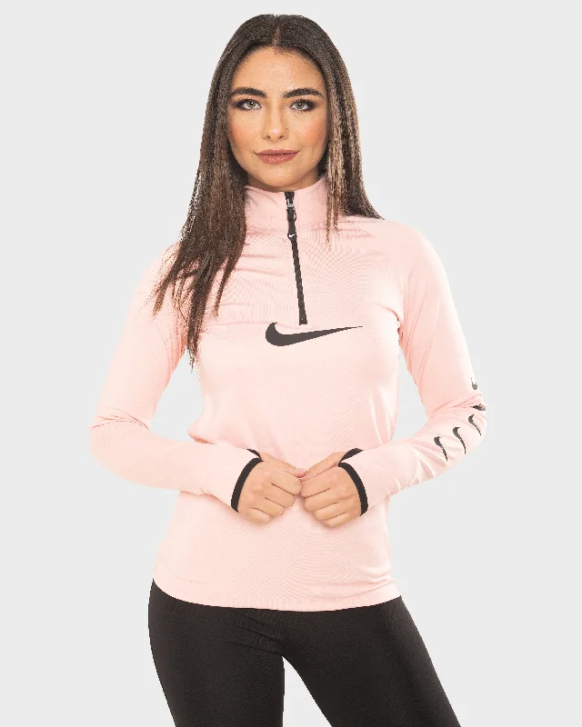 NIKE LEVEL LONG SLEEVE SHIRT Trendy Ruffled Short Sleeve