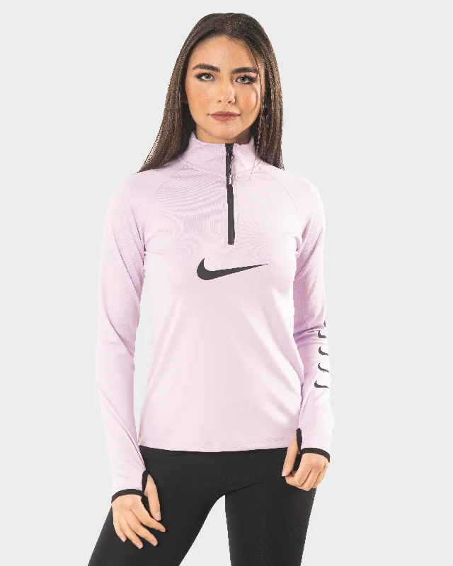 NIKE LEVEL LONG SLEEVE SHIRT Comfortable Short Sleeve Blouse