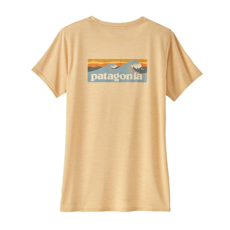 Patagonia 45365 Ws Cap Cool Daily Shirt - Waters Classic Button-Up Short Tee