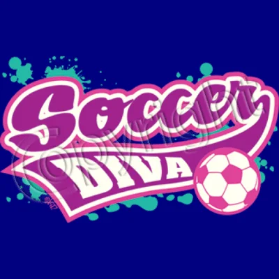 Soccer Diva T Shirt Fashionable Draped Short Sleeve