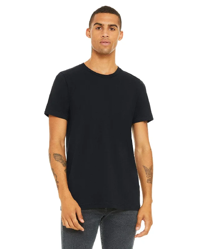 Bella+Canvas Unisex T-Shirt | Vintage Black Front Pockets Side Pockets Patch Pockets