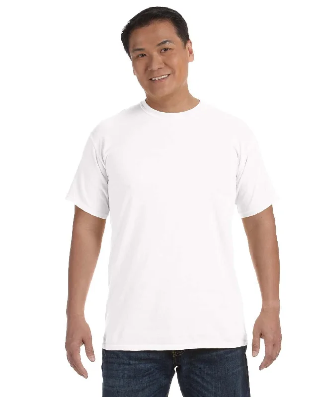 Comfort Colors Ringspun Garment-Dyed T-Shirt | White Front Pockets Side Pockets Patch Pockets