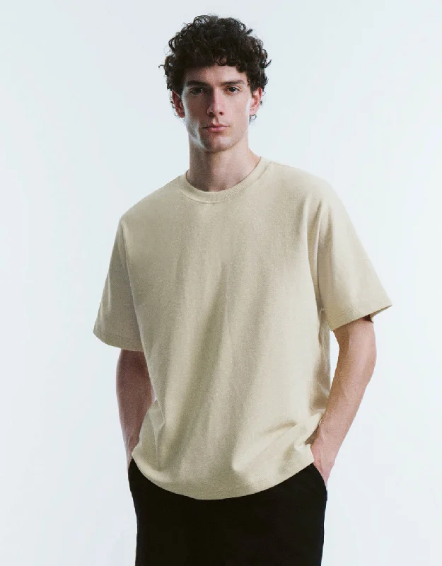 Crew Neck T-Shirt Thin T-Shirt Open Front Quick Dry