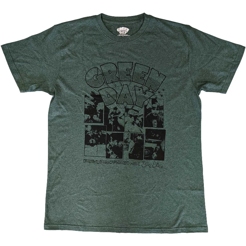 Green Day | Official Band T-Shirt | Dookie Frames Elasticated Padded Insulated