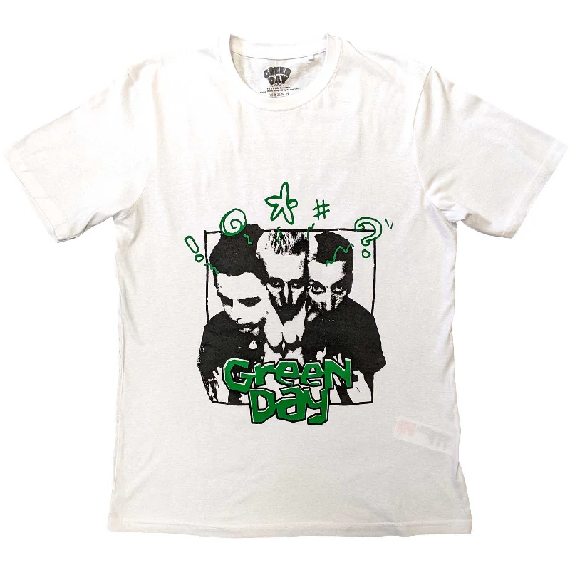 Green Day | Official Band T-Shirt | Good Riddance (Back Print) Thin T-Shirt Open Front Quick Dry