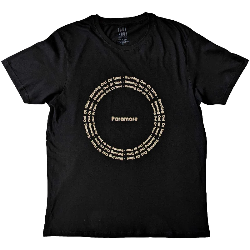 Paramore | Official Band T-Shirt| ROOT Circle Collared T-Shirt Boat Neck A-Line