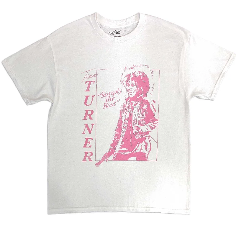 Tina Turner | Official Band T-Shirt | The Best Print Jacquard Patchwork