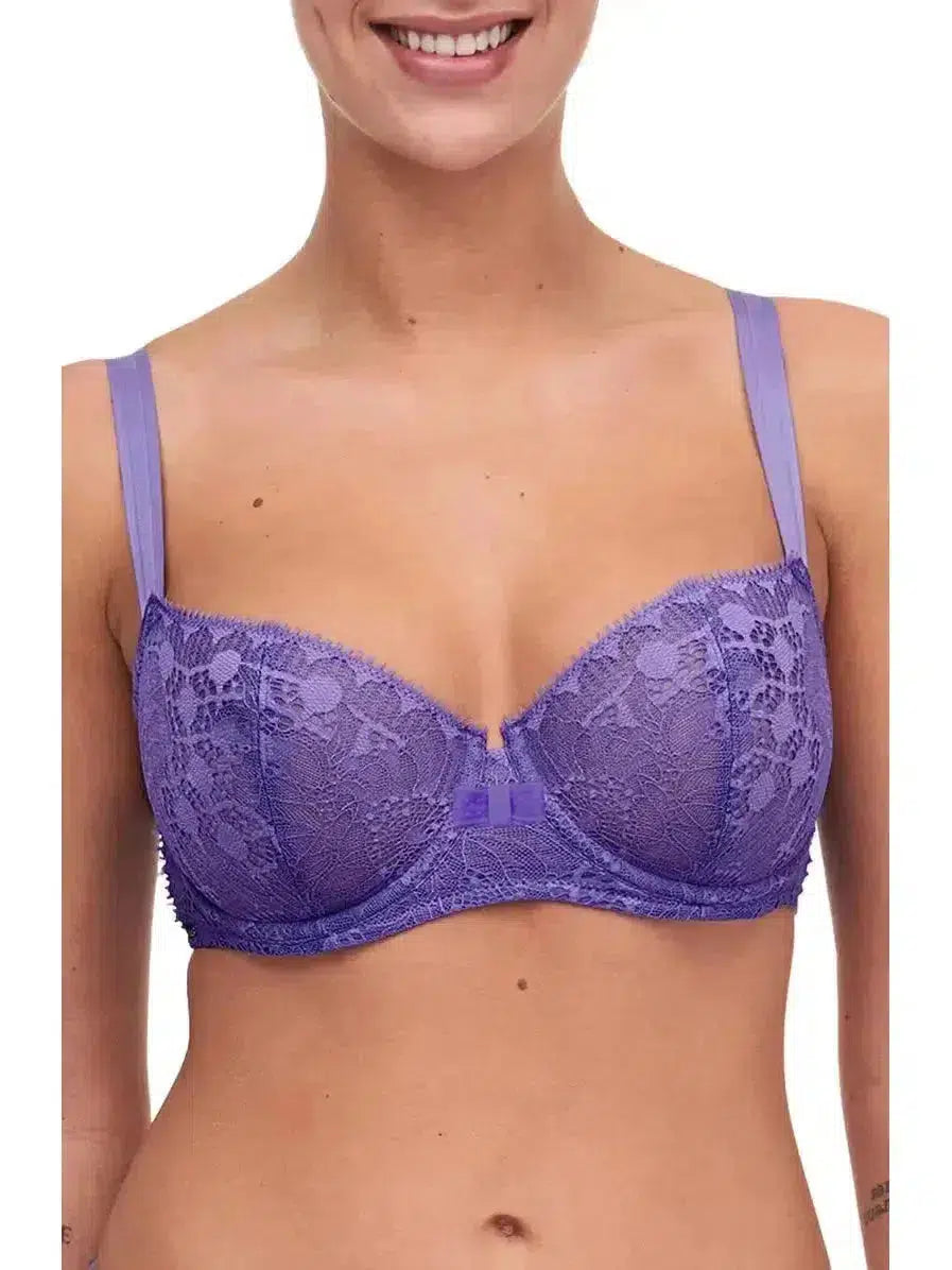 Amethyst Day to Night Unlined Demi Bra Sports Support Bra