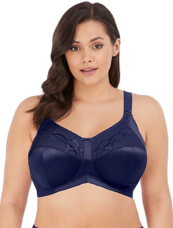 Elomi Cate Non Wired Bra, Ink Comfortable Lounge Bra