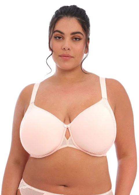 Elomi Charley Underwire Molded Spacer Bra, Ballet Pink | Elomi Molded Spacer Bra | Pink Elomi Charley Bra Seamless Fit Bra