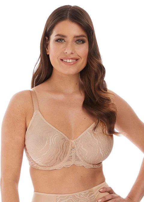 Fantasie Impression Underwire Molded Bra, Natural Beige Sports Support Bra