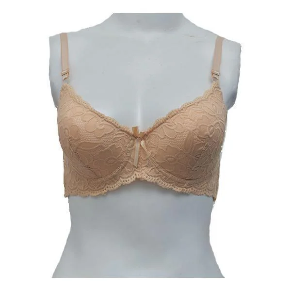 Floral Net Delicate Bra Active Wear Bra