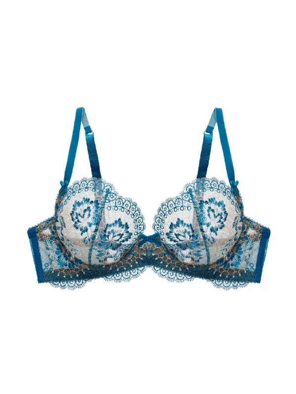 Ocean Blue Evelina Underwire Bra Adjustable Comfort Bra