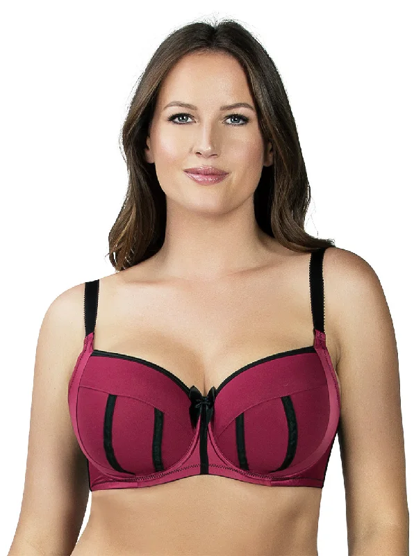 Parfait Charlotte UW Padded Bra, Rio Red Breathable Comfort Bra