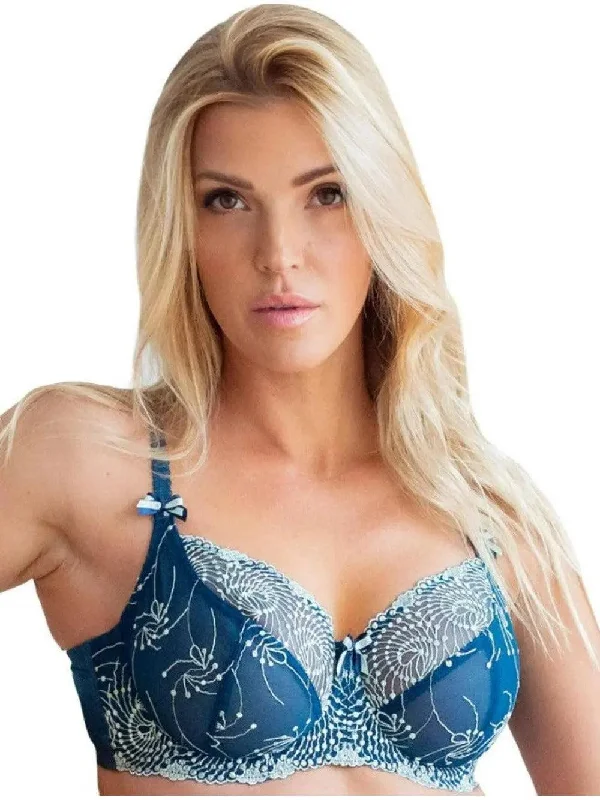 Sailor Blue Opal Nicole Bra Supportive Wireless Bra