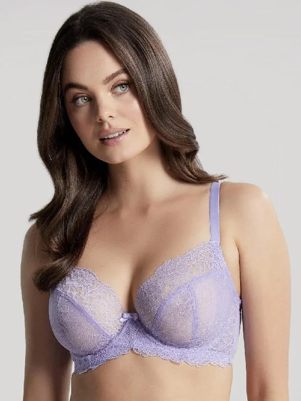 Sweet Lavender Ana Plunge Bra Push-Up Wireless Bra