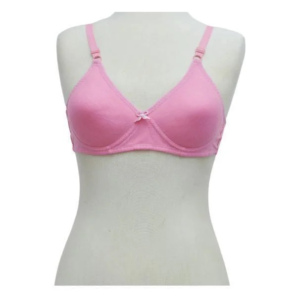 Wirefree Padded Bra Classic Matching Bra Best Cotton Bra for Everyday Comfy Bra Comfortable Lace Bra