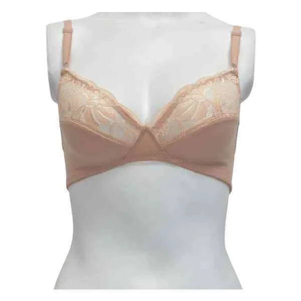 Women's inner-wear online shopping Wild Gentle Half Net Bra Adjustable Back Bra