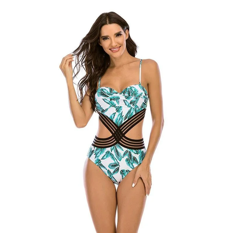 Sexy Summer Beach One Piece Swiming Suits Beach Ready Swimsuit