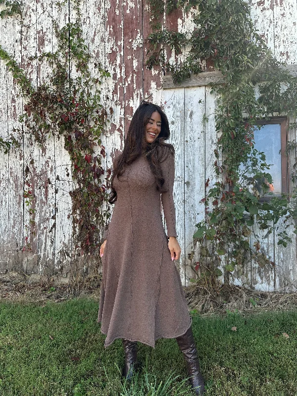 Emilia Maxi Dress Cozy Knit Maxi Dress