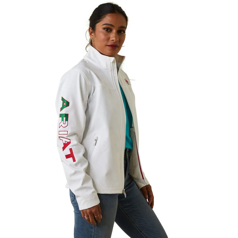 Ariat Classic Team Softshell White MEXICO Jacket Chenille Jacket Brocade Jacket Lace Jacket