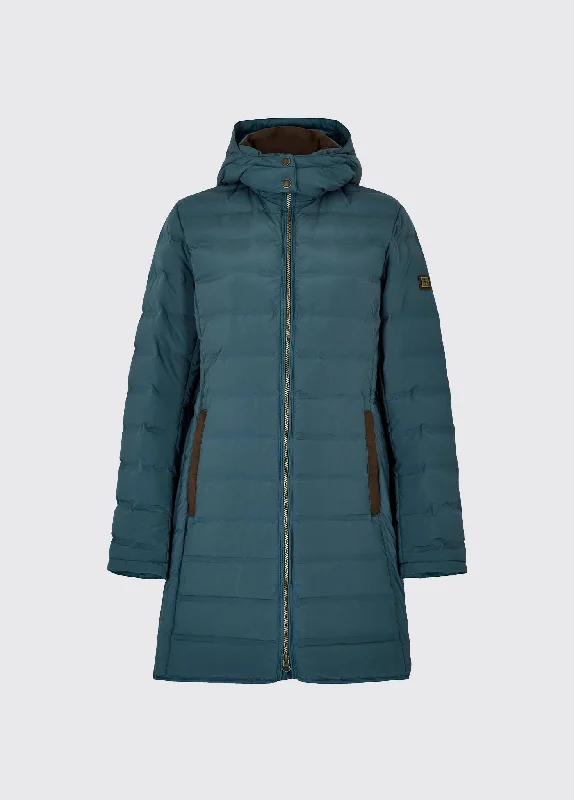 Ballybrophy Quilted Jacket - Steel Fitted Jacket Loose Jacket Oversized Jacket