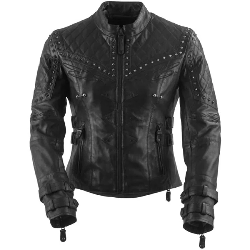 Black Brand Brazillian Wax Women's Cruiser Jackets (BRAND NEW) Hoodie Zip-Up Jacket Button-Up Jacket