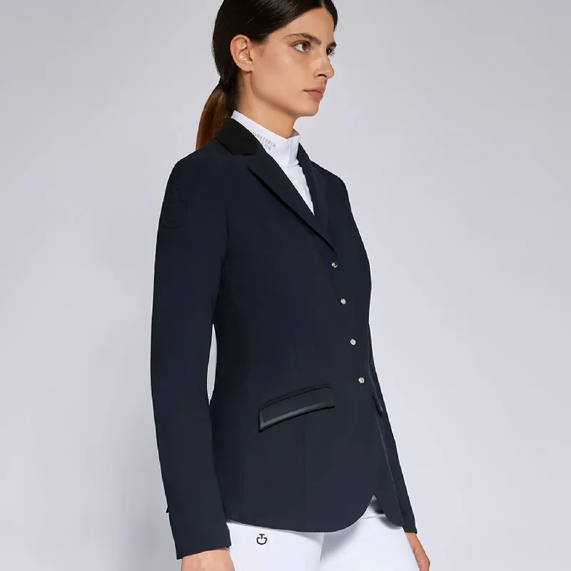 Cavalleria Toscana Lightweight Jersey Zip Show Jacket - Navy Mesh Jacket Canvas Jacket Denim Jacket