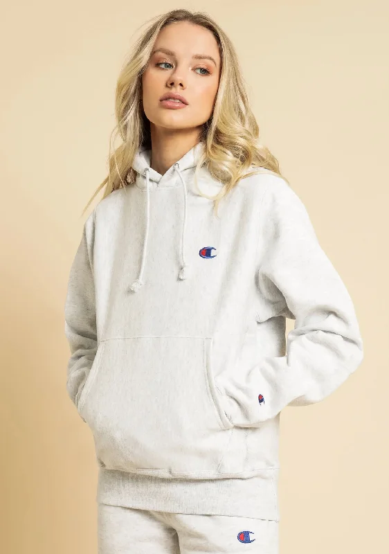 Champion Womens Small C Logo Boyfriend Fit Hoodie <br> CTH6A1 429 Hoodie with Belted Waist Structured Tailored