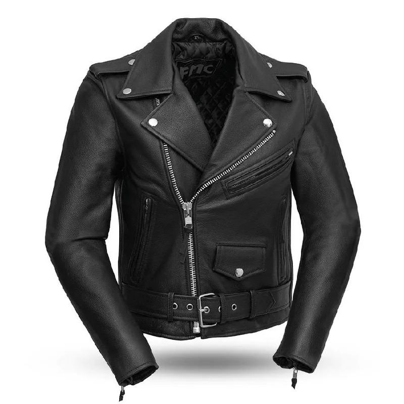 First Manufacturing Bikerlicious Jacket Denim Jacket Leather Jacket Suede Jacket