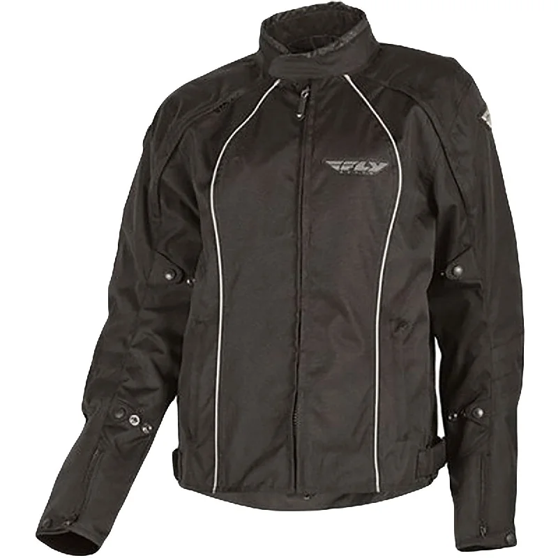 Fly Racing Georgia Women's Street Jackets (Brand New) V-Neck Jacket Boat Neck Jacket Square Neck Jacket