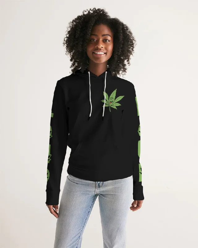 LOUD Women's Hoodie Hoodie with Hem Raw Edge Edgy Unfinished