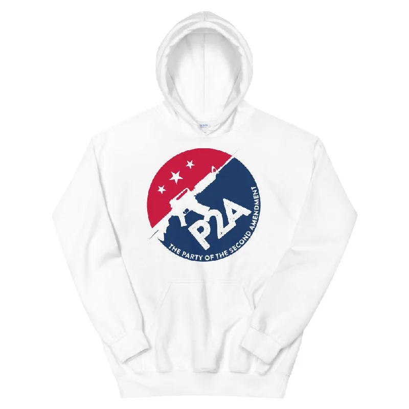 P2A Unisex Hoodie Hoodie with Slim Fit Tailored Modern