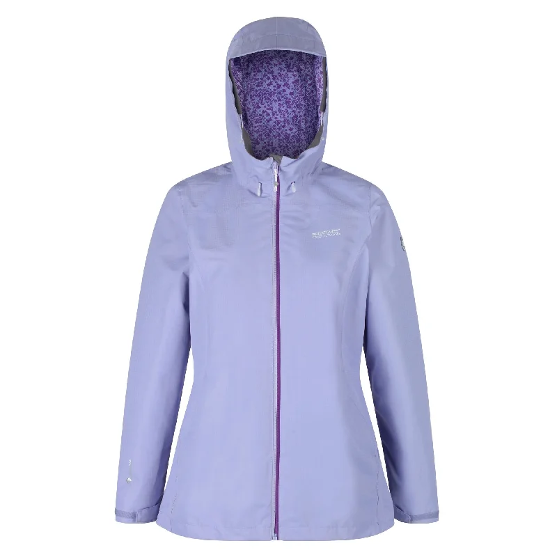 Regatta Ladies Hamara III Jacket -LILAC One-Shoulder Jacket Off-the-Shoulder Jacket Asymmetrical Jacket