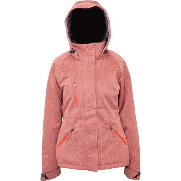 Turbine Glacier Jacket Womens Zip Front Button Front Snap Front