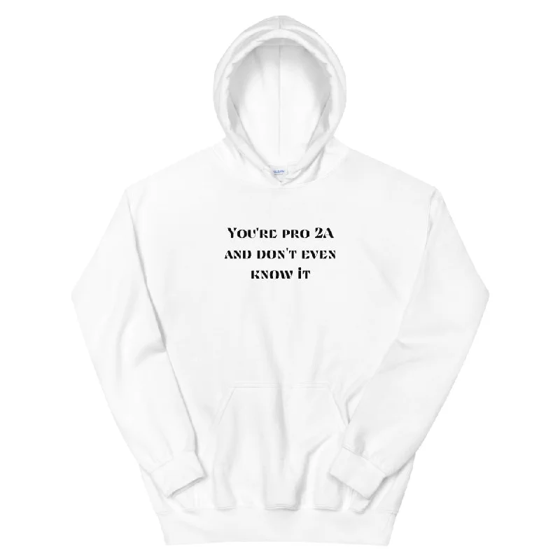 Unisex Pro 2A Hoodie Hoodie with Oversized Fit Loose Comfortable