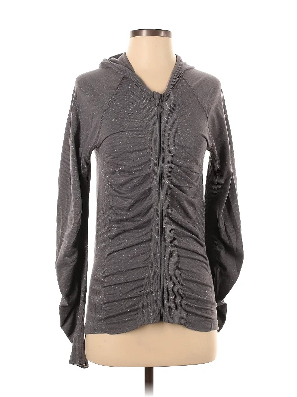 Zip Up Hoodie Hoodie with Relaxed Fit Easy Casual