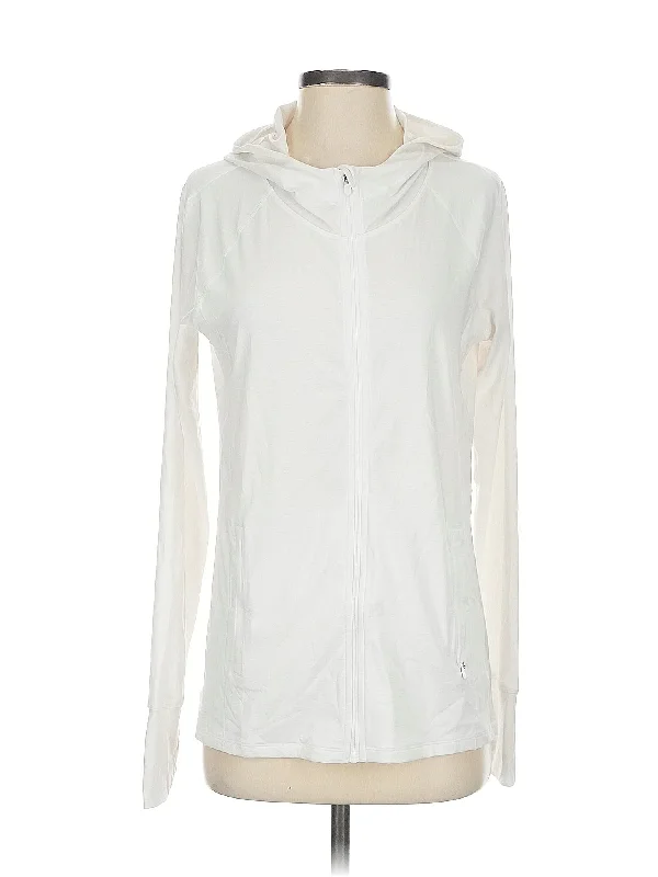 Zip Up Hoodie Hoodie with Pastel Soft Subtle