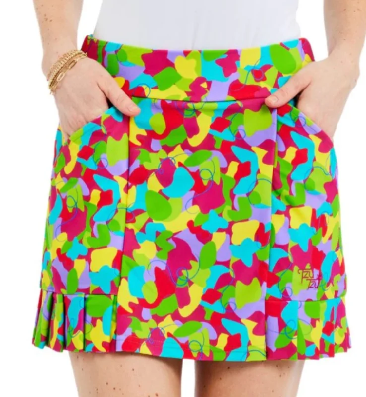 TZU TZU KENLEY WIGGLES 16" SKORT cotton skirt soft