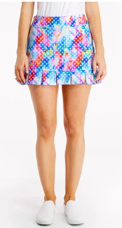 Tzu Tzu Samba Lotty Dotty Skort spandex blend skirt